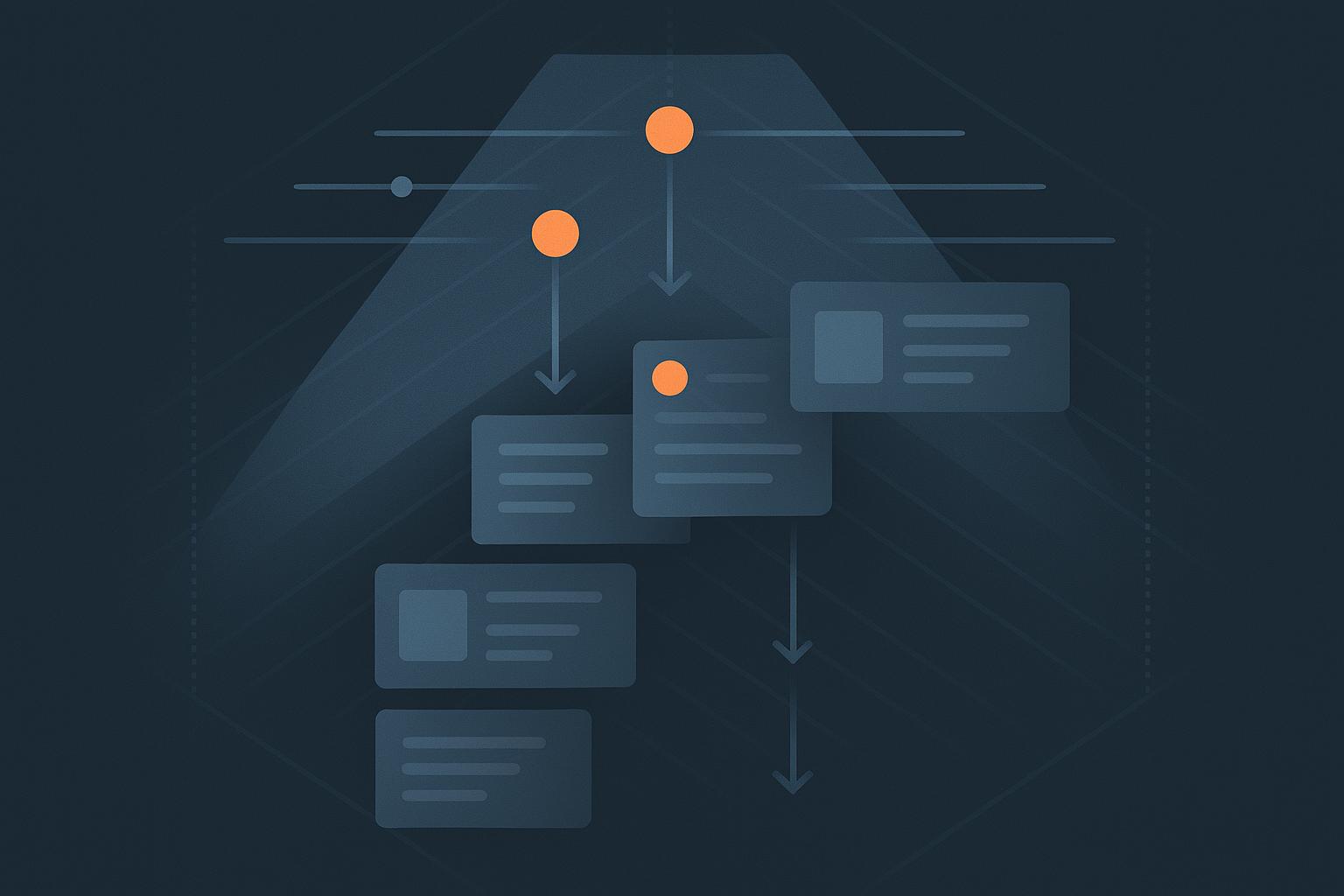 Abstract illustration showing how platform design and ranking systems influence content visibility.